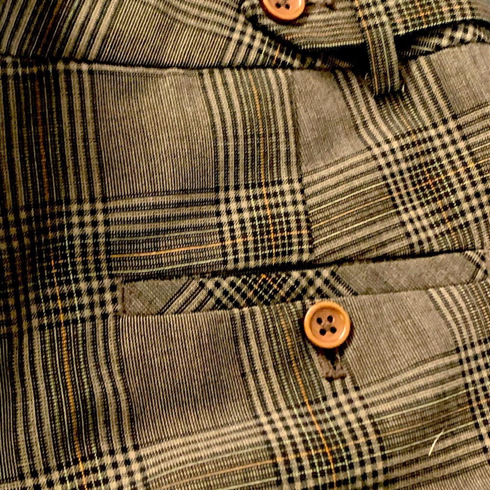 Crop Pants Plaid
